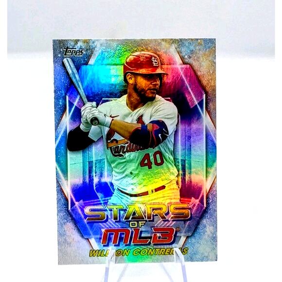2023 Topps Update Series - Stars of Mlb Willson Contreras #SMLB-82 - Picture 7 of 7
